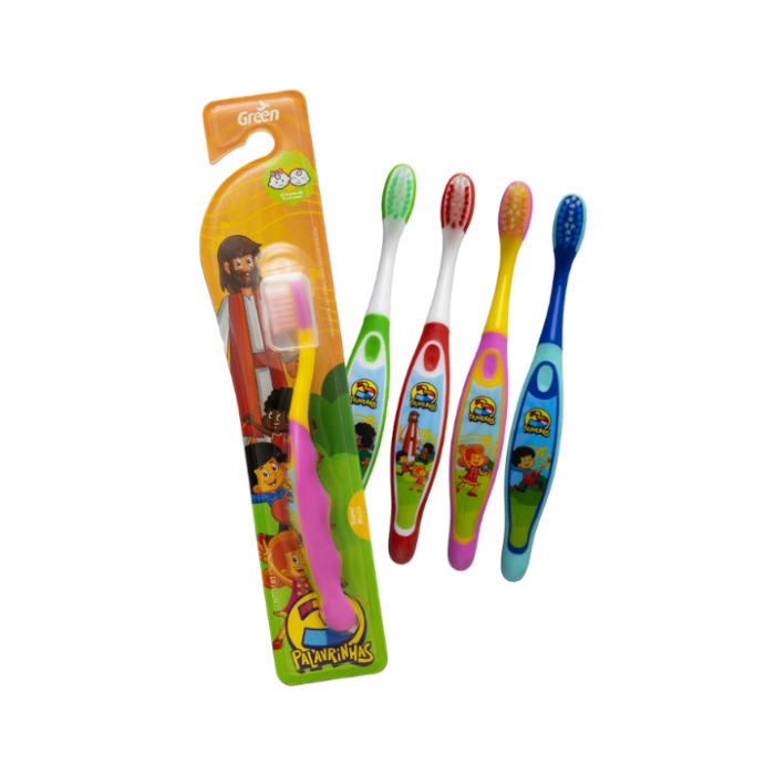 Escova Dental Infantil 3 Palavrinhas