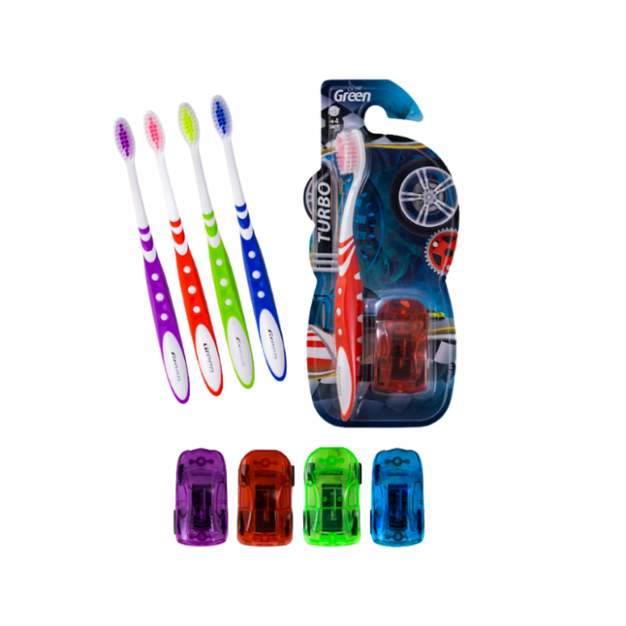 Escova Dental Infantil Turbo