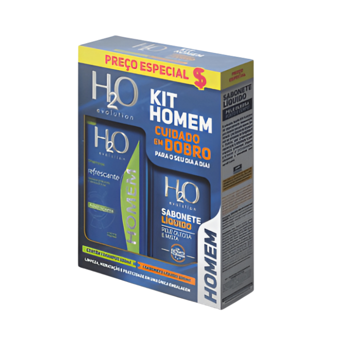 Kit Homem 2 Shampoo + Sabonete Liquido