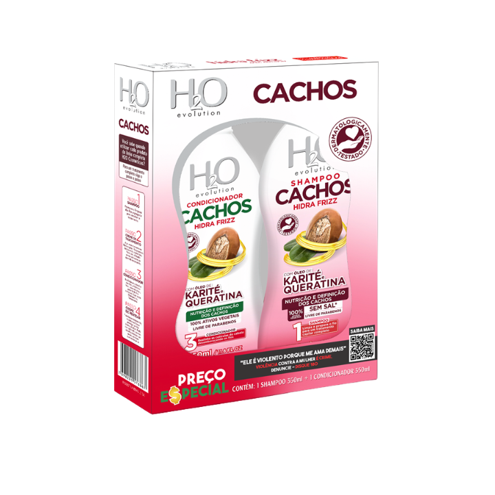 Kit Shampoo + Condicionador Hidra Frizz